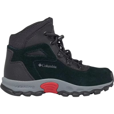 Columbia Childrens Newton Ridge Amped - Wandelschoenen - Kinderen Black / Mountain Red 30