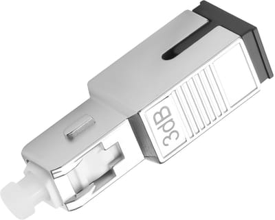 Dailygoods - 3dB SC/UPC Fiber Optic Dempingsadapter voor Stabiele Netwerkprestaties