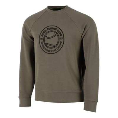 BOSS Salbo Sweatshirt Heren-kaki