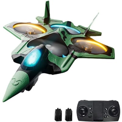Afstandsbediening Drone met dubbele camera 4K Afstandsbedieningvechter voor kinderen en beginners 2,4 GHz WIFI 2 Battery