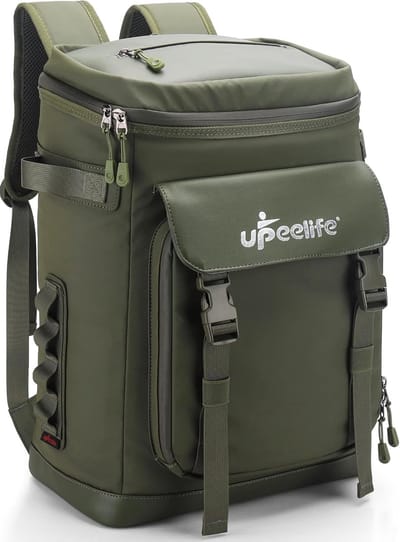 SnelShoppen - Koelrugzak 30 Liter Grote Picknickrugzak Waterdicht Geïsoleerde Koeltas Thermische Rugzak voor Mannen Vrouwen Picknicken Wandelen Kamper