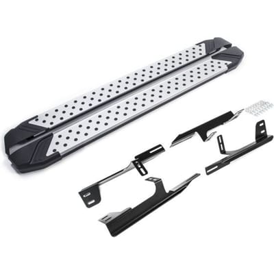 Aluminium treeplanken - JJ-AUTOMOTIVE - Honda CR-V 2012-2016 - 2 stuks - ABE-certificaat - Zwart
