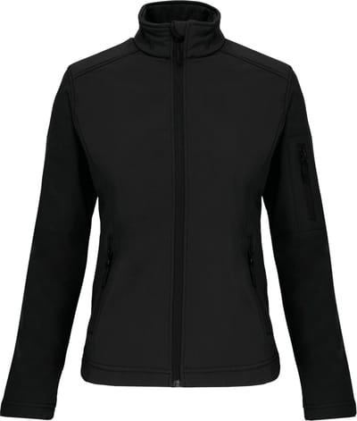 Kariban Dames softshell jas K400 - Black - M