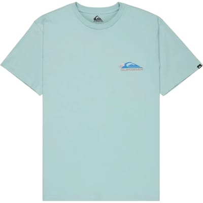 Quiksilver Ev Barrel Paradise T-shirt Met Korte Mouwen Blauw XL Man