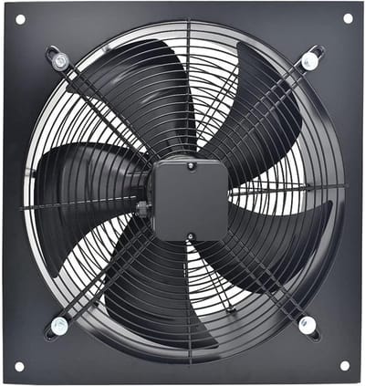 Krachtige Industriële Ventilator 250mm - Axiale Afzuigventilator voor Garage en Werkplaats