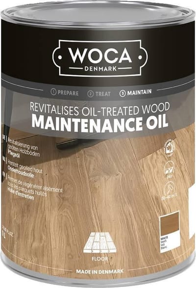 WOCA Onderhoudsolie WIT 1L