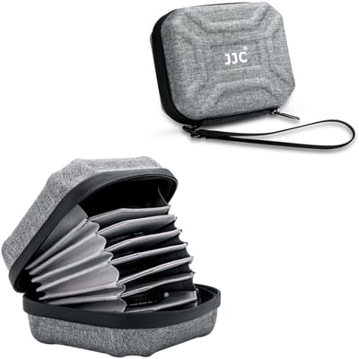 Jhubersproducts - Camera Filter Case - Lens Filter Pouch - Waterbestendig en stofdicht ontwerp - Grijs - Filter Houder Belt Bag Pouch - Geschikt voor