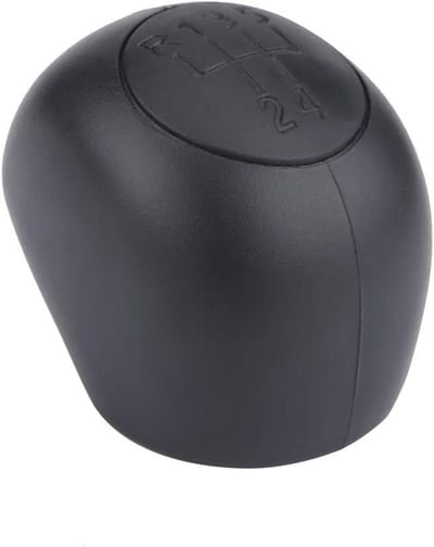 Versnellingspookknop - Pookknop Auto - Auto Interieur Upgrade - Directe Vervanging - 5-Snelheden - Zwart