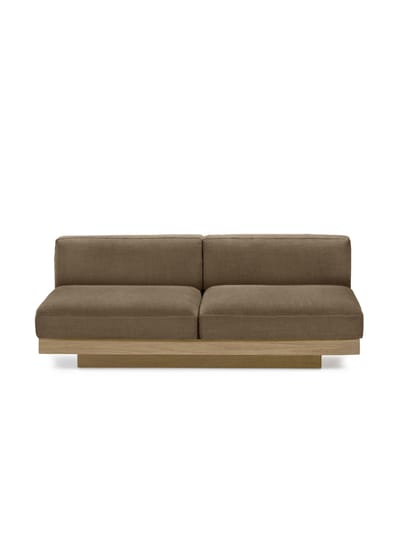Serax Rudolph Teak Outdoor 2-zitsbank - camel