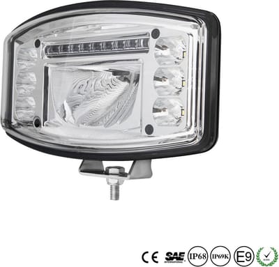 Led verstraler 60watt + DRL ECE-R112 gekeurd