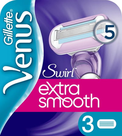 Gillette Venus Swirl Extra Glad Scheermesjes Vrouwen - 3 stuks
