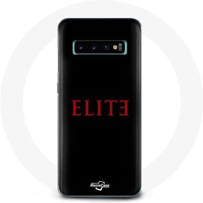 Case voor Samsung Galaxy S10 Elite Seizoen 5 Rood Logo Zwarte Achtergrond