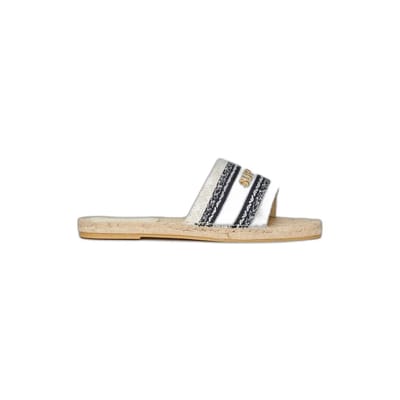 Superdry - Canvas Espadrille Overlay slippers - Dames - Slippers