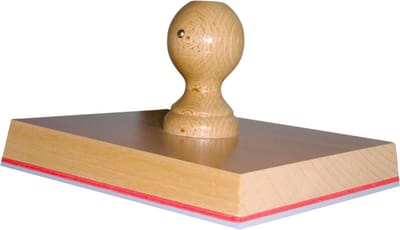 Grote Handstempel 200x140 Mm - Stempels - Stempels volwassenen - Snelle Levering