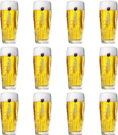 Jupiler - Bierglas 250ml - 12 stuks