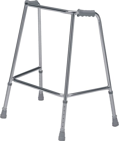 Looprek - heavy duty - verstelbaar 73-80cm -max gebruikers gewicht 318 kg - Aluminium