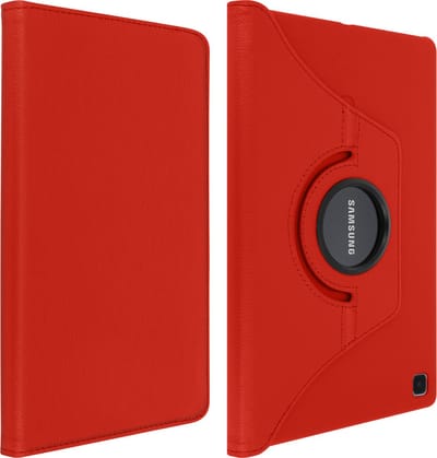 Avizar Hoesje Geschikt voor Samsung Galaxy Tab A7 10.4 2020 360° Draaibare Standfunctie, Rood
