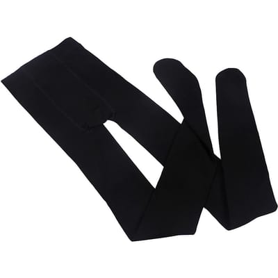 Balletpanty Professioneel Hoge Elasticiteit Convertible Effen Kleur Naadloze Balletkousen met Gat voor Dansstudio S