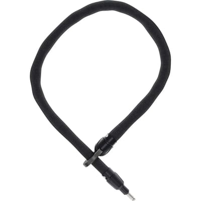 Fietsslot ABUS Insteekketting - Adaptor Chain IvyTex 6KS - - zwart - 100 cm - geschikt voor elektrische fietsen - stadsfietsen