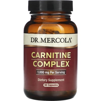 Dr. Mercola, Complexe de Carnitine, 1 000 mg, 60 Capsules (500 mg par gélule)