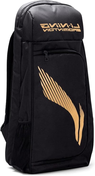 Badminton Rugzak - Sporttas - Sportuitrusting - Scheurbestendig Materiaal - 74x18x29 cm - Zwart