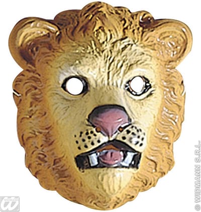 Leeuwen masker plastic kind