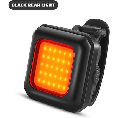 Fietslamp Fietsen Fiets Voor Achterlicht Type-C Opladen Koplamp Licht Waarschuwing Achterlicht LED Lantaarn Fietsonderdelen