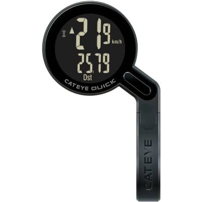 CatEye Quick CC-RS100W Fietscomputer - Draadloos - Zwart