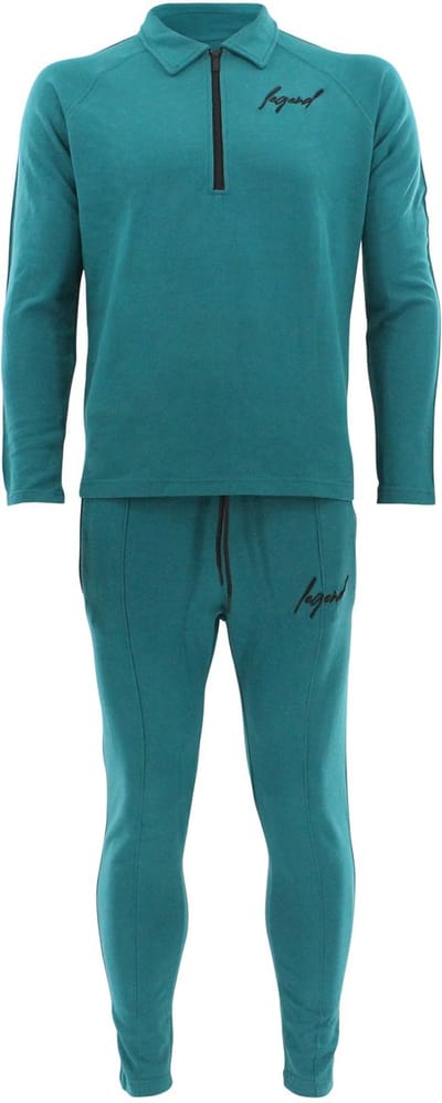 Suit LA Luxe Lounge petrol heren/dames katoen M