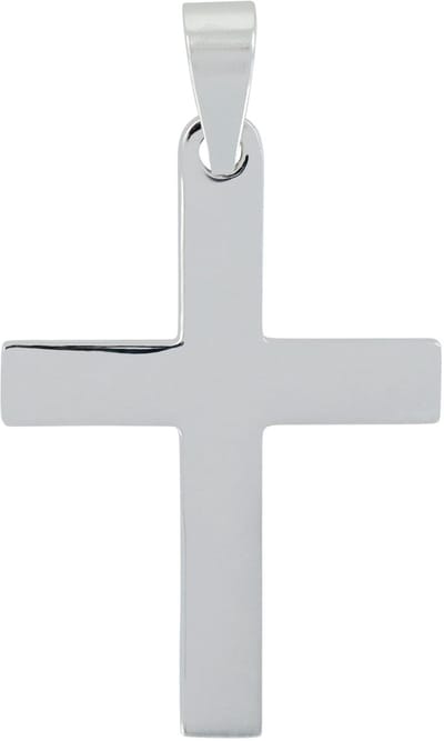 AKZENT Akzent unisex hanger "Proko" 925 Sterlingzilver zonder ketting - modern - kruis