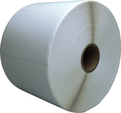 DULA Compatible Zebra Labels 76x51mm - 1370 etiketten per rol - kern 25mm - Wit - Verwijderbaar - 1 rol