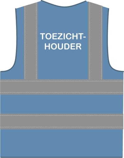 Hesje toezichthouder RWS hemelsblauw