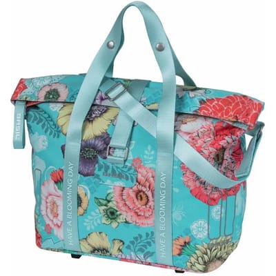 Basil Bloom Field Fietshandtas MIK - Voorop en Achterop - 8-11 Liter - Blauw