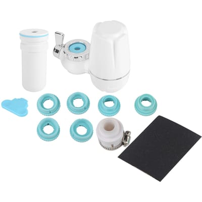 Huishoudelijke Keukenkraan Kraanmontage Waterfilter Zuiveraar met Wasbare Keramische Kern White white