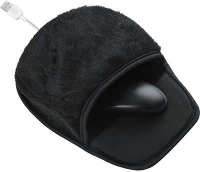 Verwarmde muis - Muismat - Computermuis - Computeraccessoires - Handverwarming - Elektrisch - Bureau accessoires