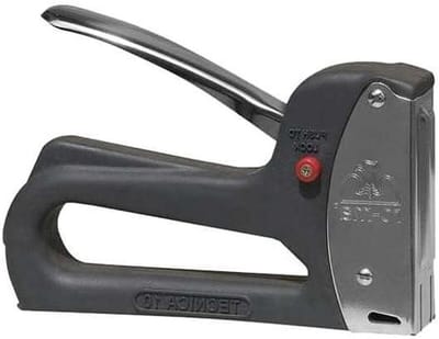 Handmatige nietmachine - Tacker - Hout bevestigen - Robuust en krachtig - 174 cm - Zwart grijs