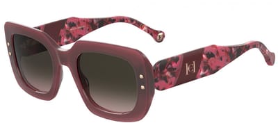 Carolina Herrera HER 0186/S Burgundy red havana 52/22/145 WOMAN Zonnebrillen