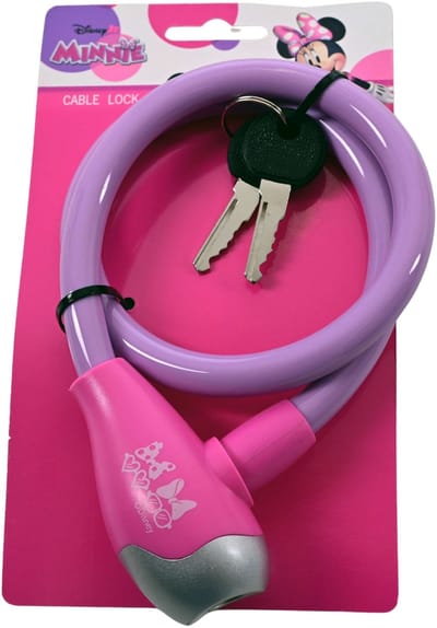 Fietsslot Minnie 12mm - Lengte 65cm