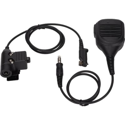 7,1 mm Schoudermicrofoon Walkie-talkie Luidsprekermicrofoon met U94 PTT voor Hytera PD600 PD602 PD605 PD662
