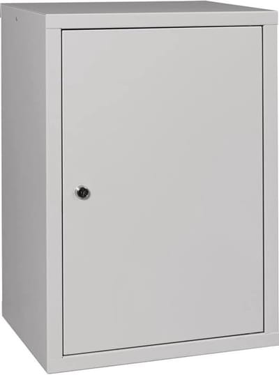 Hangkast H600xB400xT300mm - Massief Plaatstaal - Cilinderslot