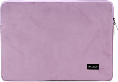 Bombata Universele Velvet Laptophoes Sleeve - 15.6 inch / 16 inch - Lila Paars