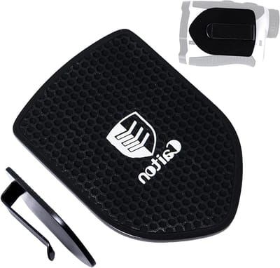 Golf Afstandsmeter Clip - Afstandsmeter Houder - Golfspel Verbeteren - Magnetische Bevestiging - 7x5x1.4 cm - Zwart