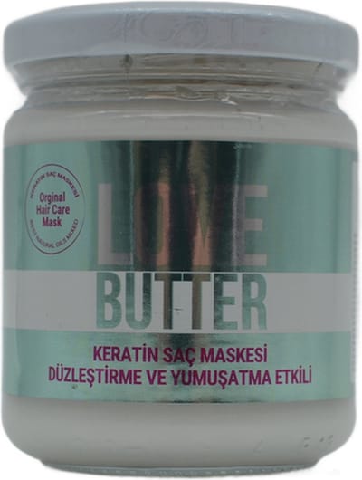 Love Butter Keratine Haarmasker 190 ml - Intensieve Voeding & Herstel
