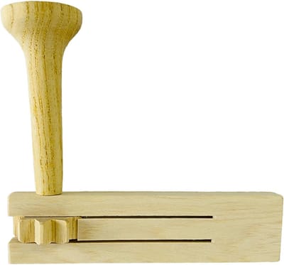 Houten Ratel - Geluidmaker Rammelaar - Muziek Leren - Interactief Educatief - 156 x 155 x 43 cm