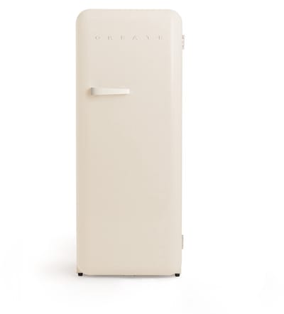 CREATE - Koelkast in retrostijl - Gebroken wit - Handvat Gebroken wit - FRIDGE RETRO 281L
