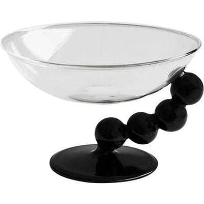 Nordic Transparante Glazen Kom Huis Koffietafel Decoratie Snackbord Fruit Dessert IJs Kom Sieraden Opbergbak 5 inches white