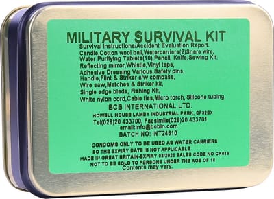 BCB Militaire Overlevingsset CK019