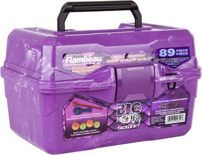 Viskoffer - Flambeau - Big Mouth - Paars - 22x16x14cm - Ideaal voor de Jeugd