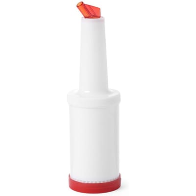 BarUp - Opslagfles - Bar - Wit - 0,8L - ⌀90x300mm
