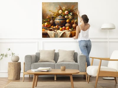 Kunstprint | Wanddecoratie | Dibond | 20 × 20 cm
